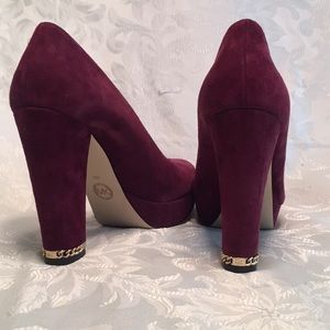Michael Kors Sabrina Suede Pumps